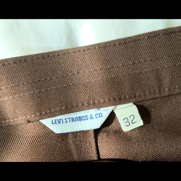 Vintage chocolate brown Levi’s trousers - Picture 3 of 5